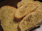 American Delicious Buttered Parmesan Bread Dinner