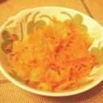 Japanese Salad of Carrots and Grapefruit Appetizer