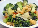 American Steamed Vegetables With Honey Sesame Dressing BBQ Grill