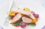 British Pork Beetroot And Orange Salad Recipe Appetizer
