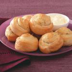 British Swirled Dill Rolls Appetizer