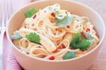 British Chilli And Lemon Grass Squid Noodles Recipe Appetizer