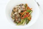 British Grilled Basil Chicken With Spring Vegetables Recipe Dinner