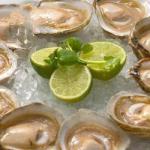American Fresh Oysters with Vinaigrette Appetizer