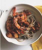 American Paprika Shrimp with Walnuts Dinner