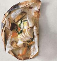 Sablefish En Papillote with Shiitake Mushrooms and Orange recipe