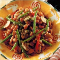 American Warm Bean Salad Appetizer