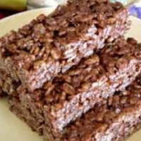 Bolivian Chocolate Rice Crisp Dessert