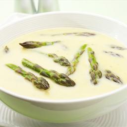 British Curried Cold Asparagus Soup Soup