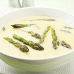 British Curried Cold Asparagus Soup Soup