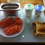 Canadian Farce of Fresh Salmon pacojet Breakfast