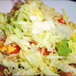 Canadian Tostada Grande Appetizer