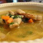 Asian Stir-fried Pork Soup Soup