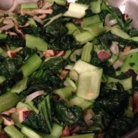 Chinese Bok Choy with Mushrooms Appetizer