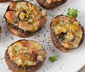 French Baked Scallops and Mushrooms Appetizer