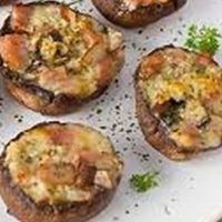 Baked Scallops and Mushrooms recipe