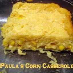 British Veggie - Corn Casserole Dessert