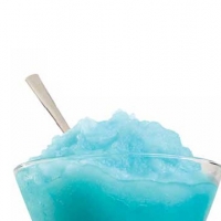 Hungarian Sky Blue Snow Cone Drink