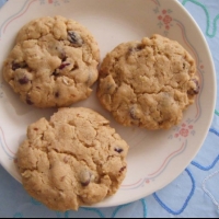 Canadian Eggless Carob Chip Cookies Dessert