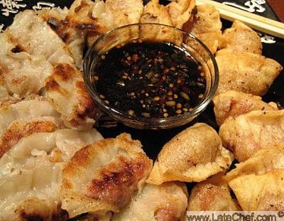 Chinese Fried Dumplings Appetizer
