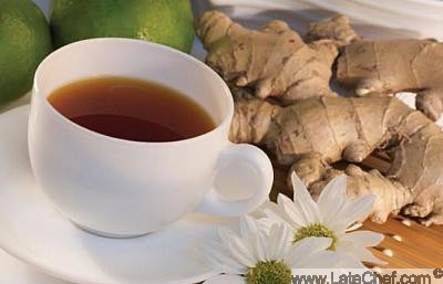 Chinese Ginger Tea Drink