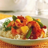 Sweet and Sour Shrimp with Pineapple recipe