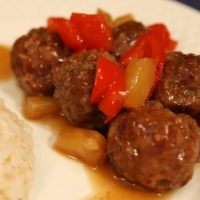 Chinese Sweet and Sour Meatballs 1 Appetizer