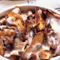 Roasted Potatoes and Mushrooms recipe