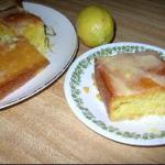 Australian Warm Winter Lemon Cake Dessert