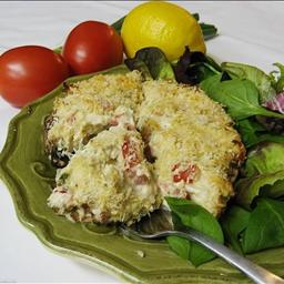 Australian Spicy Crab Portobellos Appetizer