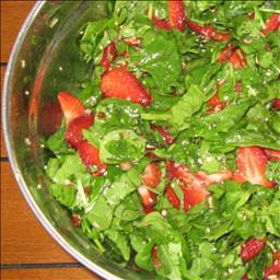 British Kims Strawberry Spinach Salad Dessert