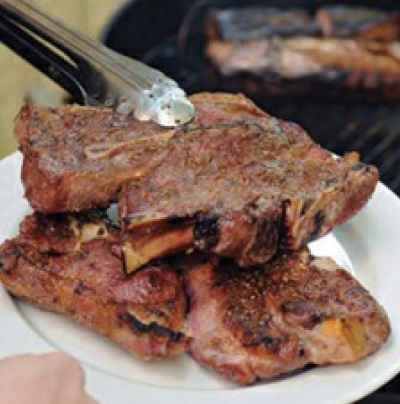 Canadian Grilled Greek Lamb Chops BBQ Grill