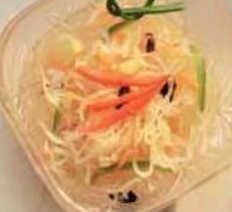 Canadian Pickled Green Papaya Achara Appetizer