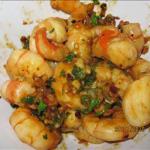 Garlic Shrimp and Scallops recipe