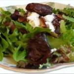 Date Goat Cheese and Mesclun Salad  recipe
