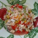 British Scorched Conch Salad Appetizer