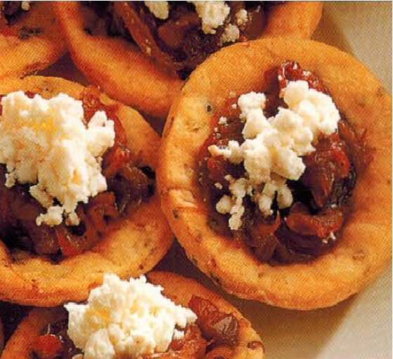 Australian Sweet Onion Tarts Appetizer