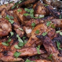 Jamaican Grilled Jerk Chicken Wings recipe
