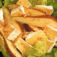 American Pears With Brie And Pecans Appetizer