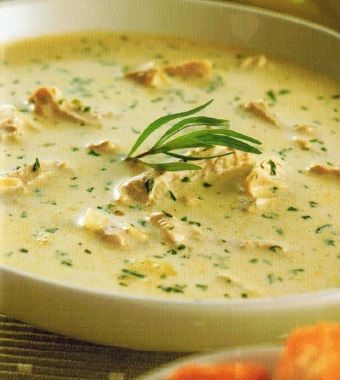 Australian Chicken and Tarragon Soup Soup