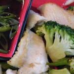 Chinese John Dory with Chinese Broccoli Appetizer