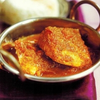 Indonesian Fish With Madras Sauce Appetizer