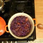 Canadian Braised Red Cabbage with Apple Alcohol