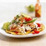 Canadian Fish Tostadas with Chili Lime Cream BBQ Grill