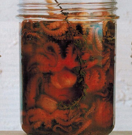 French Pickled Octopus Appetizer