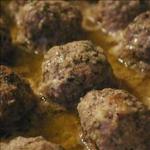 Easiest Ever Baked Meatballs  recipe