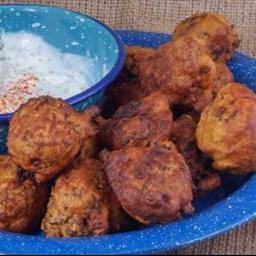 Australian Onion Bhajia Appetizer