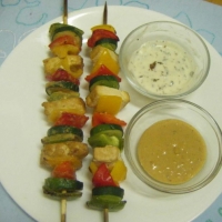 Canadian Vegetable Kabobs BBQ Grill