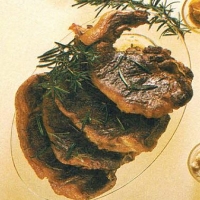 French Rosemary-smoked Steaks Appetizer
