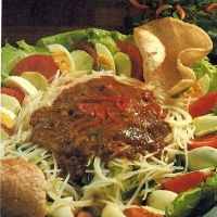 Malaysian Malay Vegetable Salad Appetizer